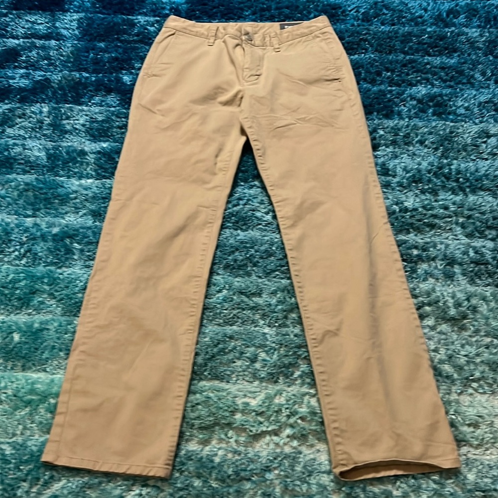Bonobos 30x32 Straight Leg Khaki Chinos